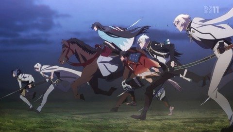 活撃　刀剣乱舞　第一第二混成部隊
