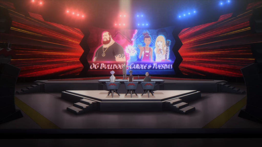 キャロル＆チューズデイ、第8話、マーズ・ブライテスト本選