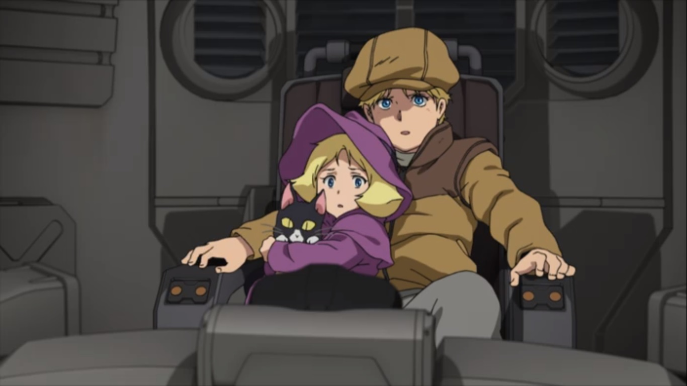 ガンダム　赤い彗星　2話　アイキャッチ