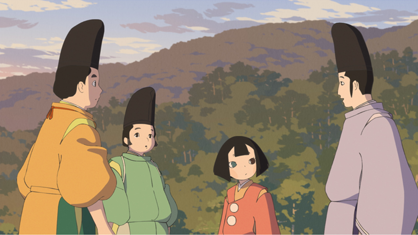 『平家物語』、第3話、びわと維盛達