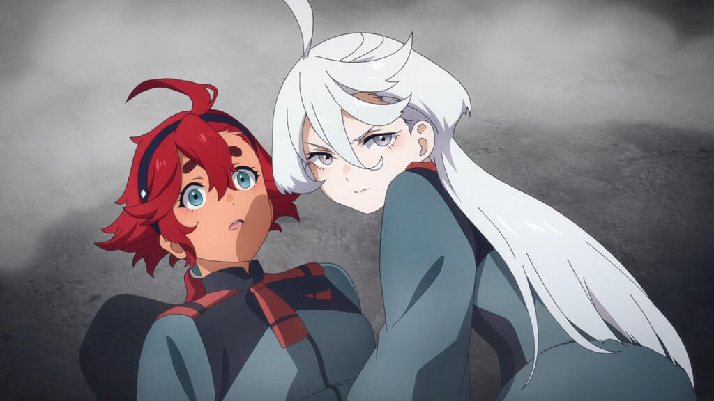 『水星の魔女』、スレッタとミオリネ